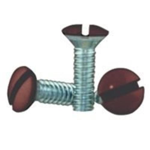 Cooper Wiring BP231B-SP Wall Plate Screws, Brown