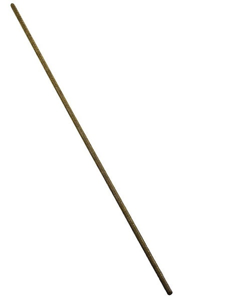 National Hardware N182-956 Threaded Rod, 5/16"-18 x 12", Solid Brass
