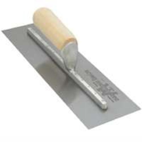 Marshalltown MX64 Finishing Trowels 14"x4", Straight Wood Handle