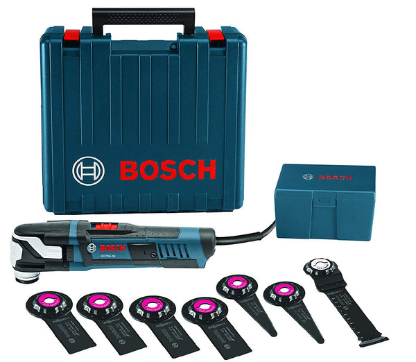 Bosch GOP55-36C1 Oscillating Multi Tool Kit, 8 pc