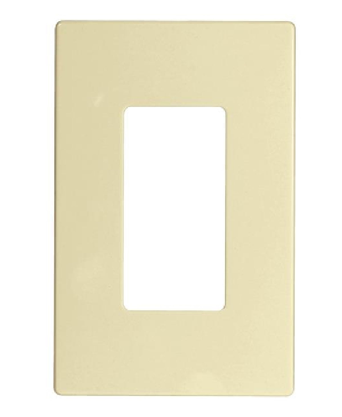 Cooper Wiring PJS26LA Decorator Screwless Wallplate, Light Almond