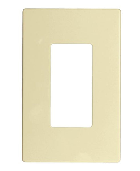 Cooper Wiring PJS26LA Decorator Screwless Wallplate, Light Almond