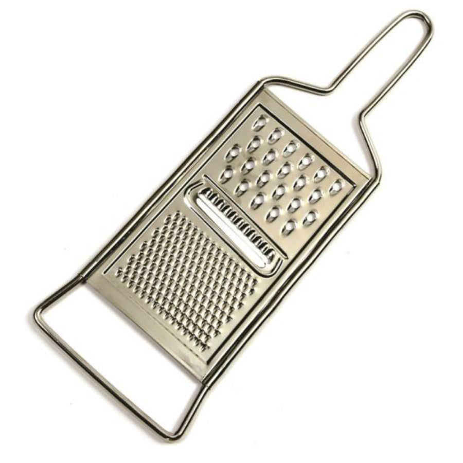 Norpro 345 Stainless Steel Grater Flat Deluxe, 10"