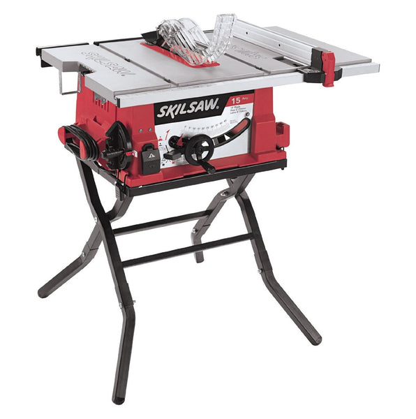 Skil 3410-02 Table Saw With Folding Stand, 10", 15 Amp.
