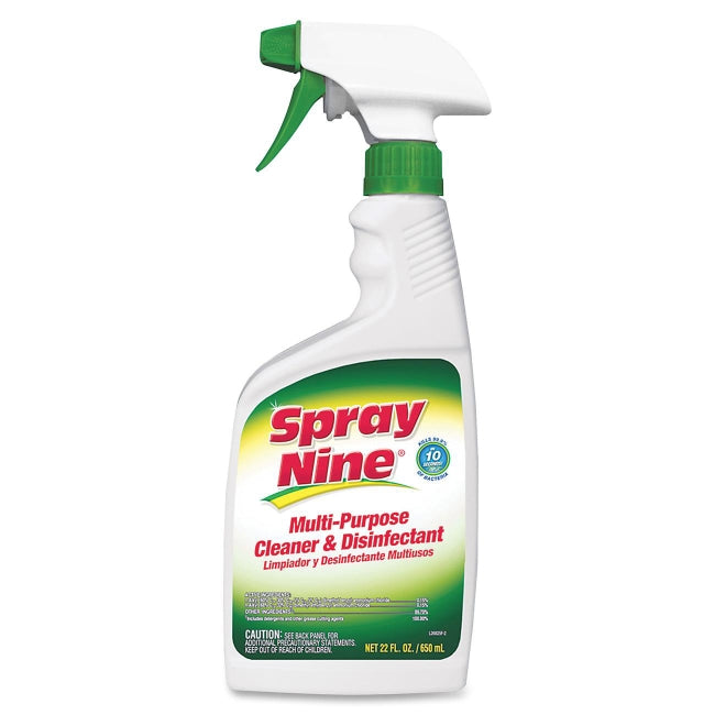 Spray Nine 26825 Multi-Purpose Cleaner and Disinfectant, 22 Oz