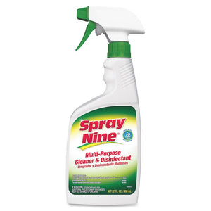 Spray Nine 26825 Multi-Purpose Cleaner and Disinfectant, 22 Oz