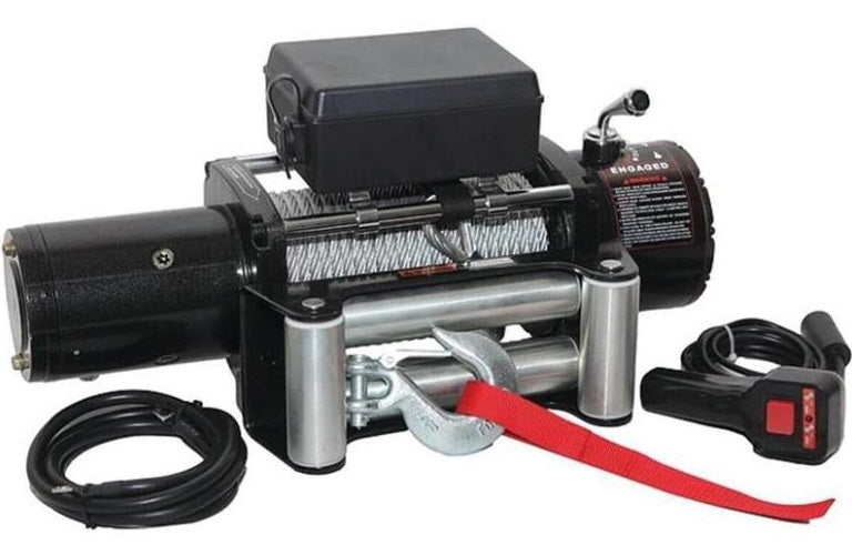 Warn 36804 Electric Winch With Remote, 12000 Lbs