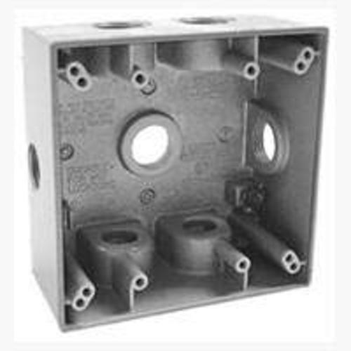 Bell 5338-0 Double Gang Weatherproof Outlet Box, 7-1/2"