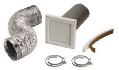 Broan WVK2A Wall Vent Ducting Kit