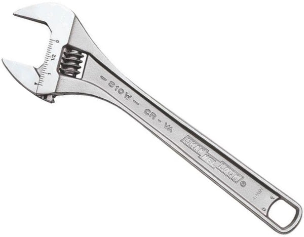Channellock 808W Adjustable Wrench, 8"
