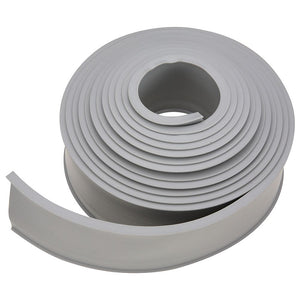 National Hardware N281-261 V7663 Garage Door Weatherstripping, Grey, 16'