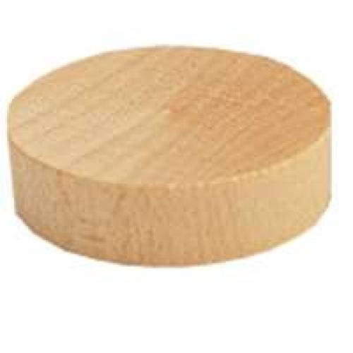 Waddell 8300.50-CS Flat Head Screw Hole Plug, 1/2"
