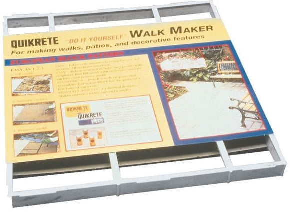 Quikrete 6921-34 European Concrete Walkmaker, Assorted Color