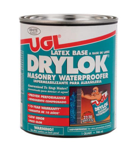 Drylok 27512 Masonry Waterproofer Paint, White, 1 Quart