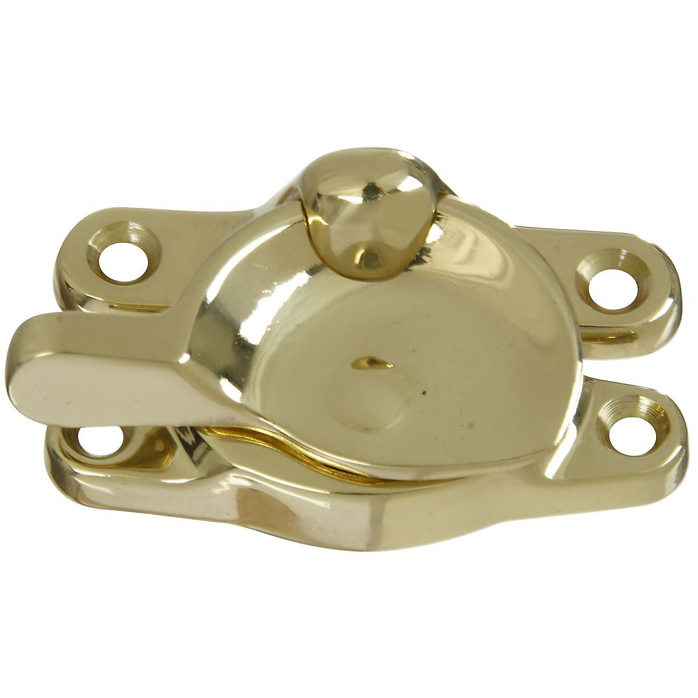 National Hardware N327-742 MPB1976 Sash Locks, Solid Brass