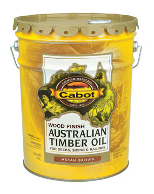 Cabot 05-19460 Australian Timber Oil Wood Finish, 5 Gallon