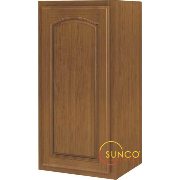 Sunco W1530 Door Oak Cabinet, 15" x 30" x 12", Oak