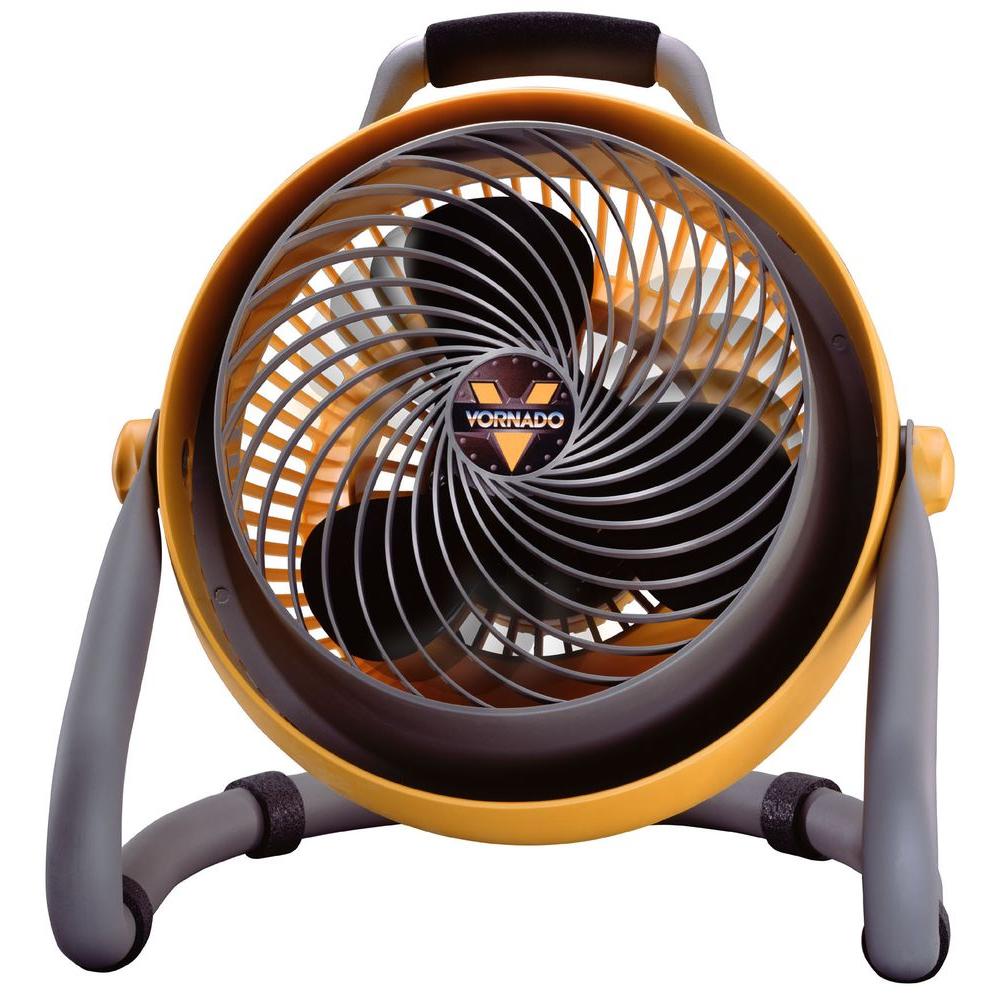 Vornado 293HD Heavy-Duty Air Circulator Shop Fan, 3-Speed, Yellow