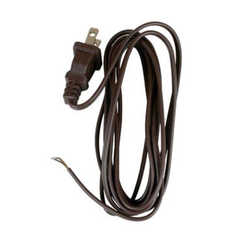 Jandorf  60135 Lamp Cord 8 Ft. Brown