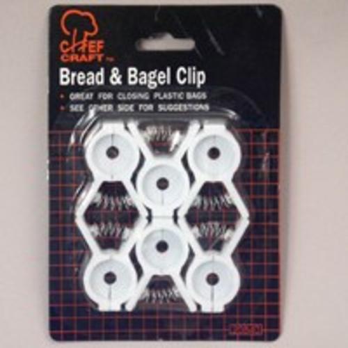 Chef Craft 20840 Bread And Bagle Clip, 6 Piece