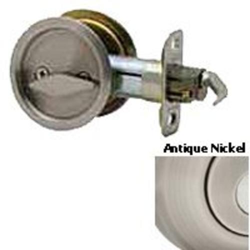 Kwikset 33515A RND Pocket Door Lock, 2-1/8"