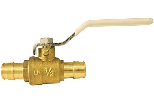 Apollo EPXV12 Expansion Pex Ball Valve, Brass, 1/2"