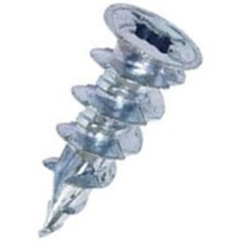 Cobra 034s Hollow Wall Anchors Zinc Screw, #6