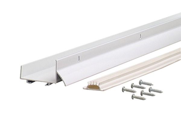 M-D Building 06403 Door Bottom With Drip Cap, White, 36"