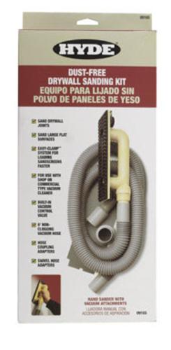 Hyde 09165 Dust-Free Drywall Hand Sander Kit With 6&#039; Hose