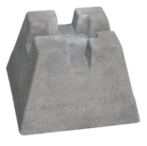 Featherlight Landscape HBLK Handi-Block Concrete Deck Pier