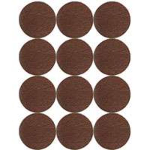 Mintcraft FE-50220 Light Duty Felt Pads, 7/8", Brown