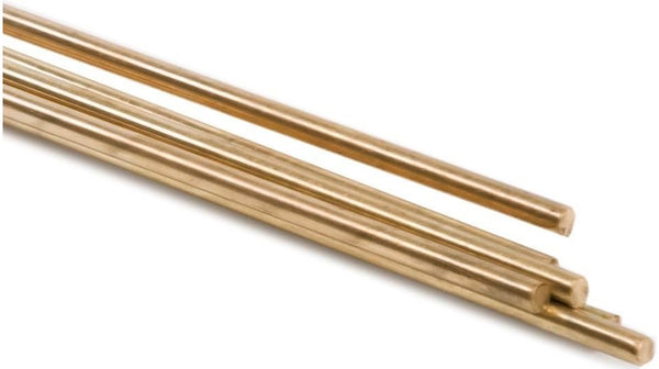 Forney 48302 Low Fuming Bronze Brazing Rods, 3/32" x 36"