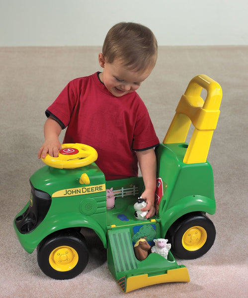 John Deere 35206 Sit And Scoot Activity Toy Tractor