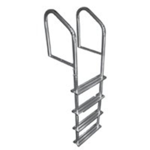 Multinautic 15513 Aluminum Dock Ladder, 4"
