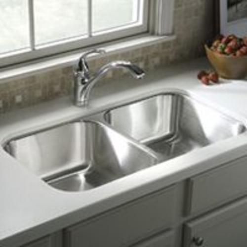 Sterling Plumbing 11406-NA Mcallister Undercounter Double-Basin Kitchen Sink