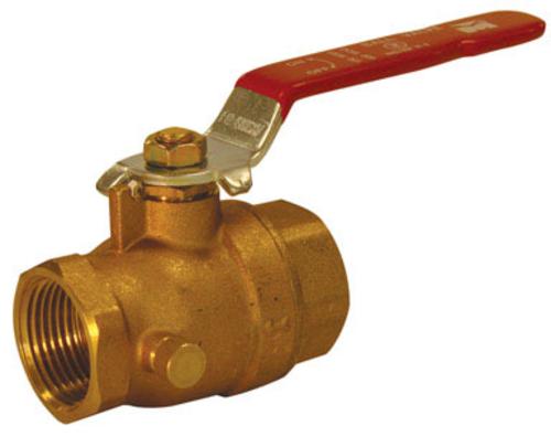 Mueller 107-755NL Stop & Waste Ball Valve, 1" Ips