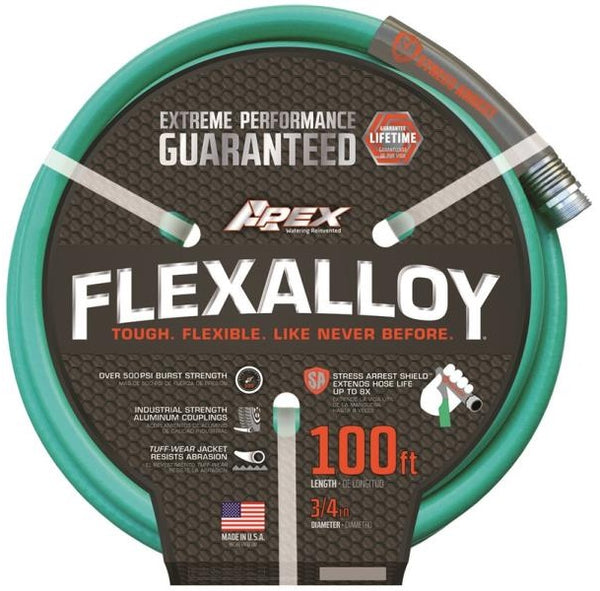 Apex 9550-100 Flexalloy Garden Hose, 3/4" x 100&#039;
