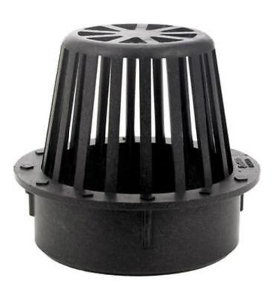 ADS 0443SDB Atrium Grate, 4", Black