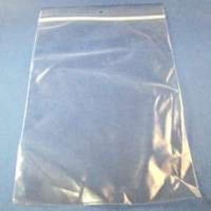Centurion 1183 Zip Plastic Bag With Hang Hole, Recloseable