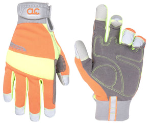 CLC 128L FlexGrip HiVisibility Gloves, Large