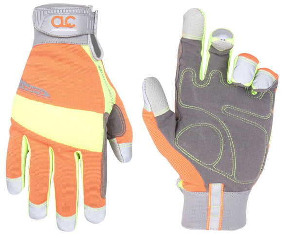 CLC 128L FlexGrip HiVisibility Gloves, Large