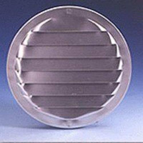 Maurice Franklin RL-100-2.5" Round Aluminum Louver with Screen, Mill, Bag/4