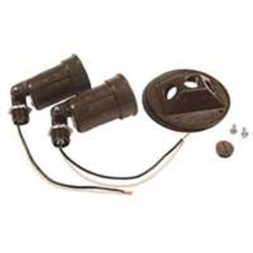 Bell Weatherproof 5625-2 Lampholders/Covers, Bronze
