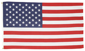 Valley Forge USS-1 Starlite Polycotton U.S. Flag, 3' x 5'