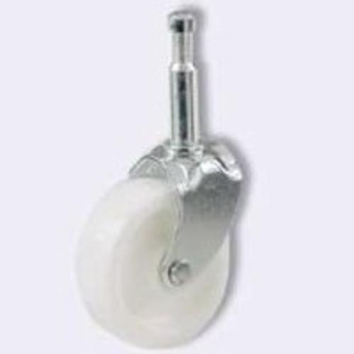 Shepherd Hardware 9040 Swivel Stem Caster, 2", White