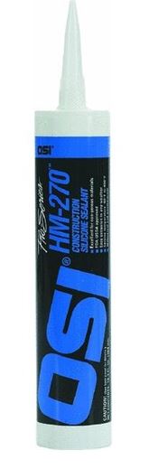 OSI 1493960 Silicone Rubber Sealant, White, 10 Oz