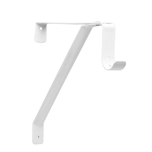 John Sterling RP-0043-WT Adjustable Shelf And Rod Bracket, White