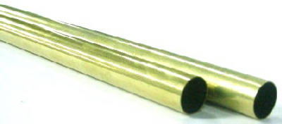 K&S 9217 Round Brass Tube, .029 x 1/2" x 36"