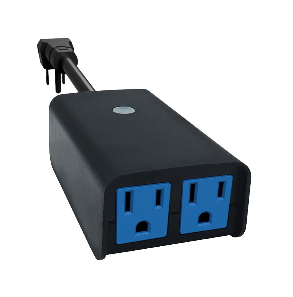 AmerTac SMARTPLUG2A Westek Wi-Fi 2-Outlet Outdoor Plug-in Timer