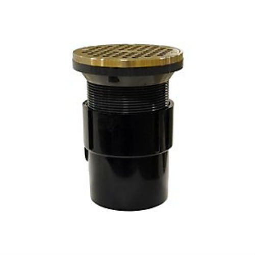 Oatey 82067 Abs Drain with Grate, 3" or 4"
